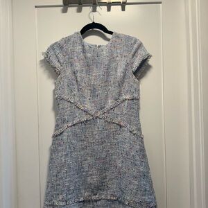 Eliza J Multicolor Tweed Dress